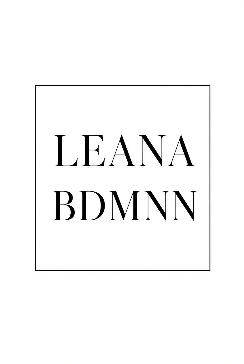 Original-Logo LEANA BDMNN im quadratischen Rahmen